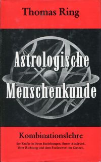 Ring, Astrologische Menschenkunde, Band 3: (Umschlag)