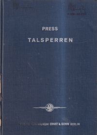 Press, Talsperren. (Umschlag)