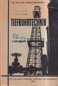Nonnenmacher, Tiefbohrtechnik. (Umschlag)