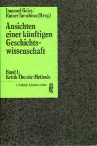 Geiss, Ansichten einer künftigen Geschichtswissenschaft. (Umschlag)