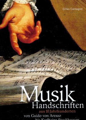 Cantagrel, Musikhandschriften aus 10 Jahrhunderten. (Einband)