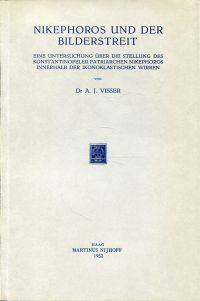 Visser, Nikephoros und der Bilderstreit. (Umschlag)