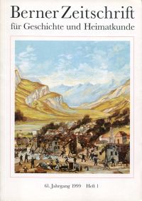 Maurer, Der Brand von Meiringen 1891 und der Wiederaufbau des Dorfes. (Umschlag)