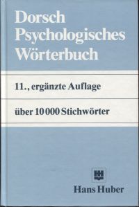 Dorsch, Psychologisches Wörterbuch (Umschlag)