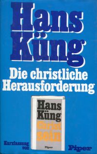 Küng, Die christliche Herausforderung. (Umschlag)