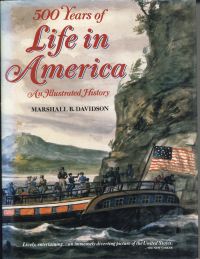 Davidson, 500 Years of Life in America. (Umschlag)