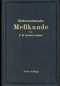 Linker, Elektrotechnische Meßkunde. (Umschlag)
