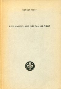 Picht, Besinnung auf Stefan George. (Umschlag)