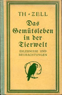 Bauke, Das Gemütsleben in der Tierwelt. (Umschlag)