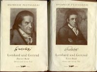 Pestalozzi, Lienhard und Gertrud. (Umschlag)