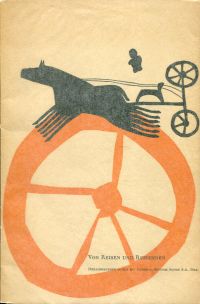 Lavater-Sloman, Von Reisen und Reisenden. (Umschlag)