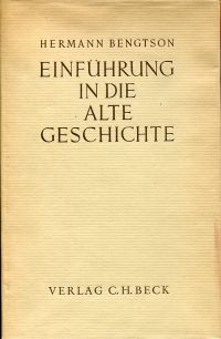 Bengtson, Einführung in die alte Geschichte. (Umschlag)