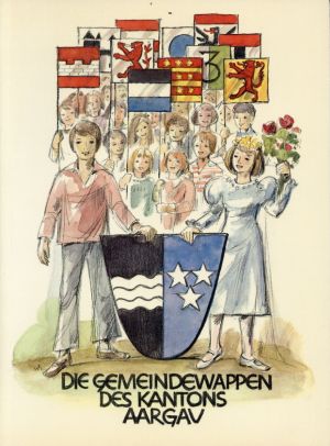 Schibli, Die Gemeindewappen des Kantons Aargau. (Umschlag)