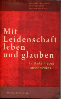 Langenhorst, Mit Leidenschaft leben und glauben. (Umschlag)