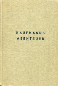 Ostwald, Kaufmanns Abenteuer. (Umschlag)