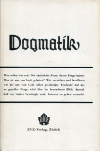 Barth, Die Lehre von der Schöpfung, Band 3, Teil 4. (Umschlag)