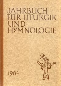 Ameln, Jahrbuch für Liturgik und Hymnologie, 28. Band 1984. (Umschlag)