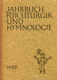 Ameln, Jahrbuch für Liturgik und Hymnologie, 26. Band 1982. (Umschlag)