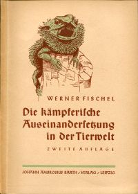 Fischel, Die kämpferische Auseinandersetzung in der Tierwelt. (Umschlag)
