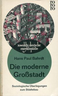 Bahrdt, Die moderne Großstadt. (Umschlag)