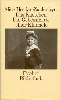 Herdan-Zuckmayer, Das Kästchen. (Umschlag)