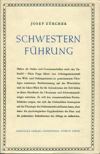 Zürcher, Schwesternführung. (Umschlag)