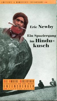 Newby, Ein Spaziergang im Hindukusch. (Umschlag)