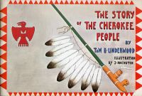 Underwood, The story of the Cherokee people. (Umschlag)