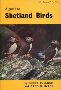 Tulloch, A guide to Shetland birds. (Umschlag)