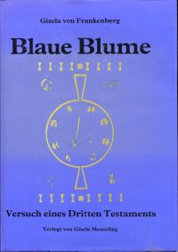 Frankenberg, Blaue Blume. (Umschlag)