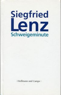 Lenz, Schweigeminute. (Umschlag)