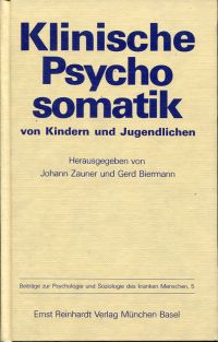 Zauner, Klinische Psychosomatik von Kindern und Jugendlichen. (Umschlag)
