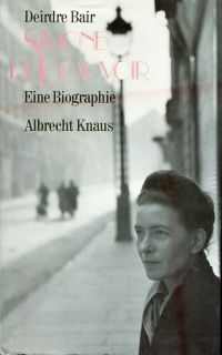 Bair, Simone de Beauvoir. (Umschlag)