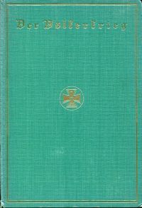 Baer, Der Völkerkrieg. Eine Chronik der Ereignisse seit dem 1. Juli 1914, Band 4 (Umschlag)