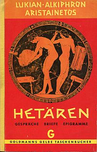 Plankl, Lukian, Alkiphron, Aristainetos Hetären. (Umschlag)