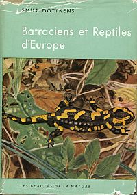 Dottrens, Batraciens et reptiles d'Europe. (Umschlag)