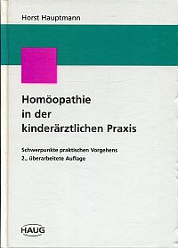 Hauptmann, Homöopathie in der kinderärztlichen Praxis. (Umschlag)