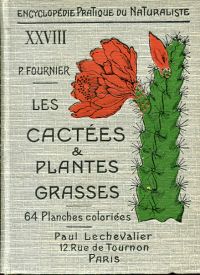 Fournier, Les cactées et les plantes grasses. (Umschlag)
