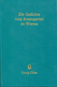 Holz, Die Gedichte vom Rosengarten zu Worms. (Einband)