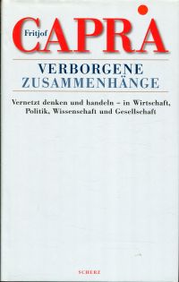 Capra, Verborgene Zusammenhänge. (Umschlag)