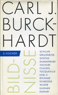 Burckhardt, Bildnisse. (Umschlag)