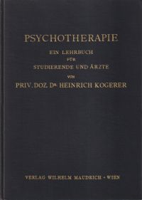 Kogerer, Psychotherapie. (Umschlag)