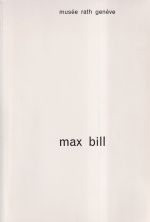 Max Bill. (Umschlag)