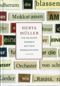 Müller, Die blassen Herren mit den Mokkatassen. (Umschlag)